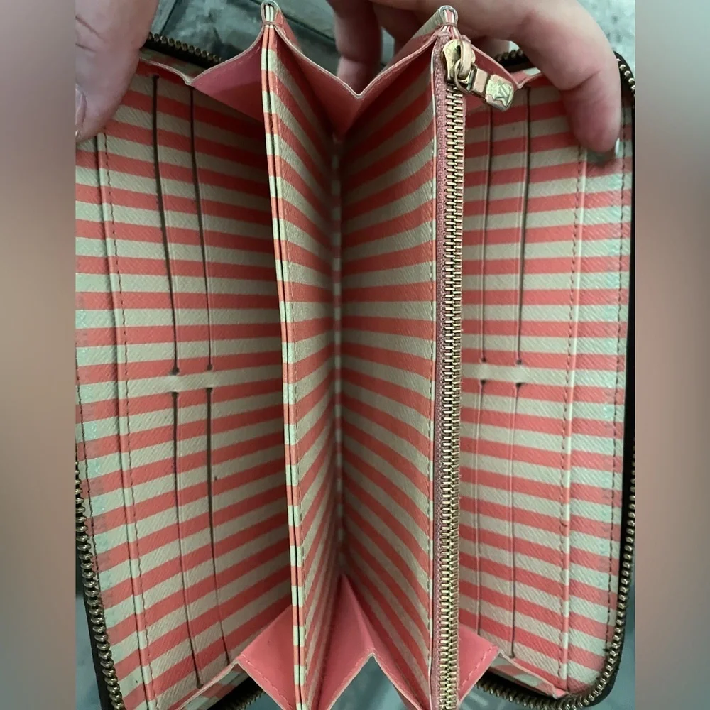 Louis Vuitton Zippy Wallet Trunk Illustration Damier Ebene - Picture 6 of 12